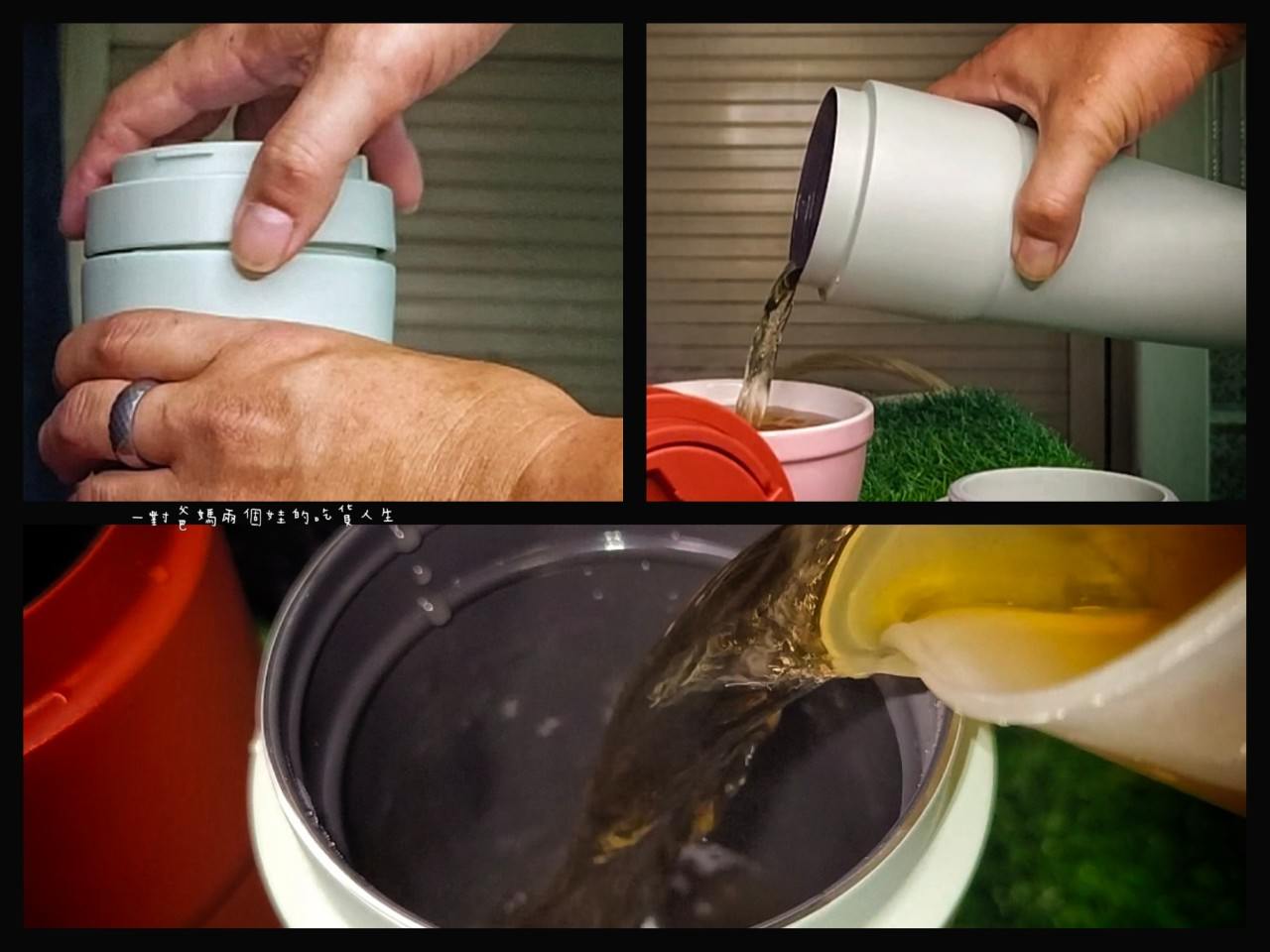 WOKY保溫杯│沃廚│手提激凍輕芯鈦瓷易潔層渾圓杯│升級大容量、超強保冰保溫效果、輕芯鈦瓷易潔層讓飲品呈現最佳狀態！