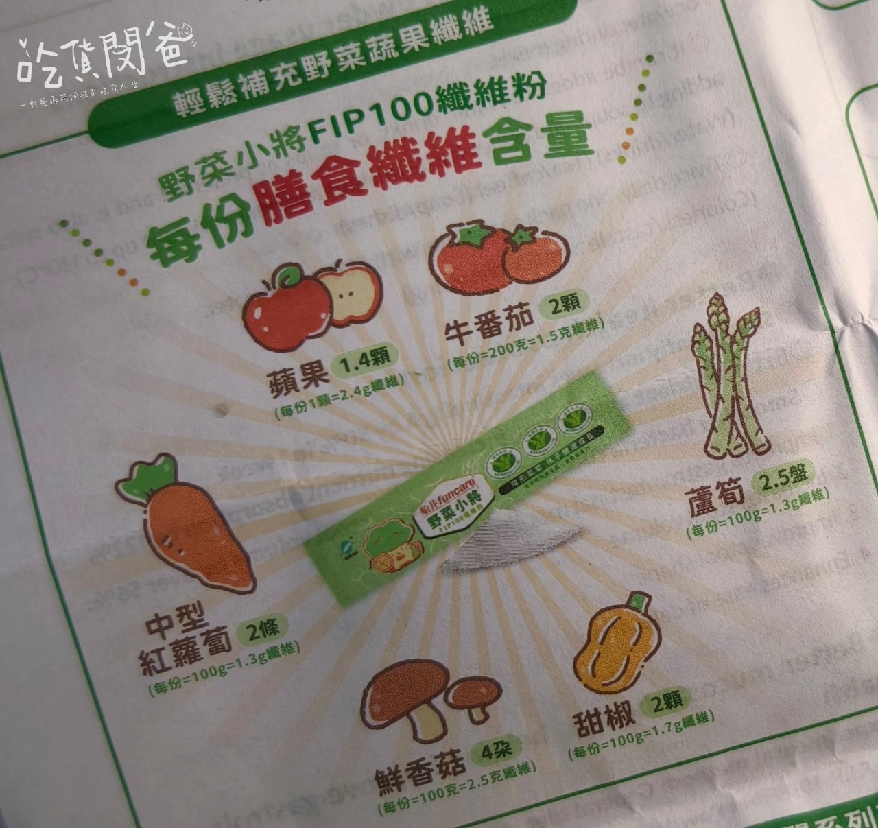 野菜小將FIP100纖維粉|船井生醫|不再挑食!快樂吸收營養蔬果 ,我將菜菜換成孩子想要的模樣 ! - 第30張圖 野菜小將FIP100纖維粉|船井生醫|不再挑食!快樂吸收營養蔬果 ,我將菜菜換成孩子想要的模樣 !