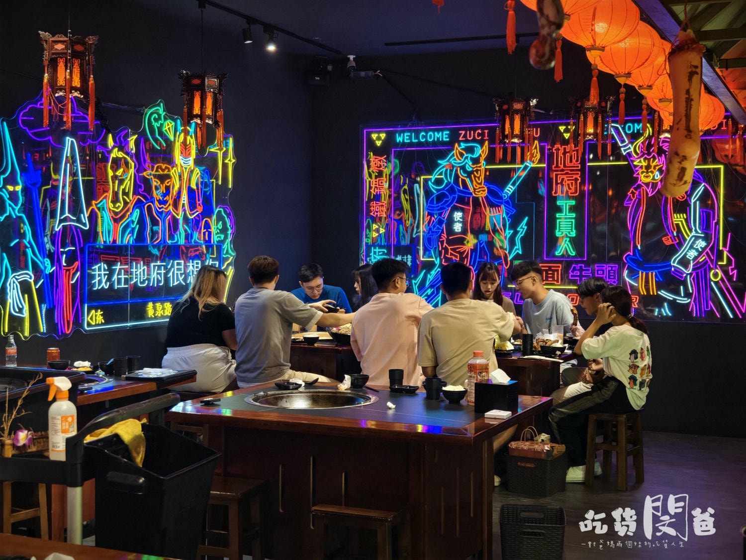 醉地府鐵鍋燉│台中西屯│激推！最強CP消夜場！百元熱炒超厲害，大大鐵鍋大口吃起來！