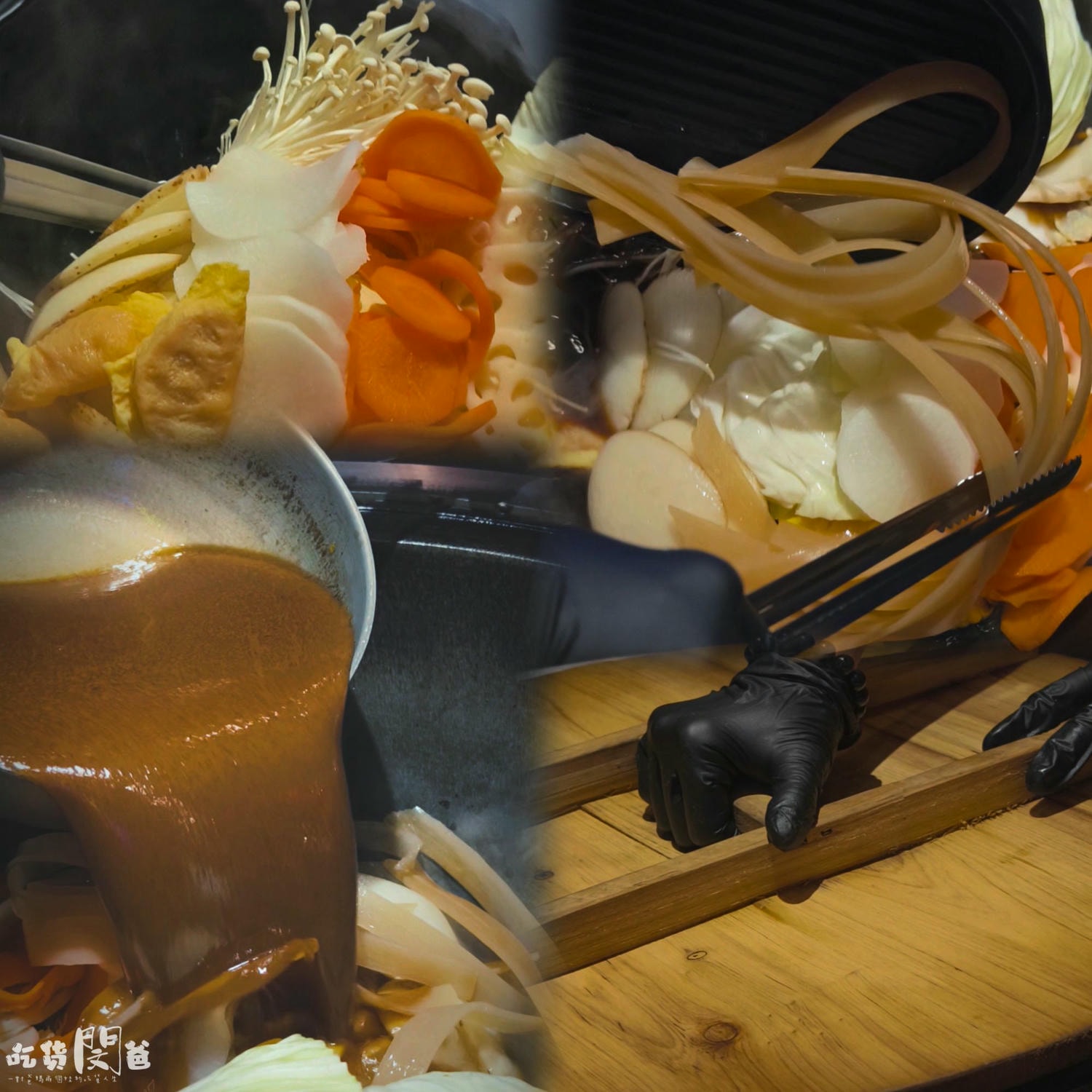 醉地府鐵鍋燉│台中西屯│激推！最強CP消夜場！百元熱炒超厲害，大大鐵鍋大口吃起來！
