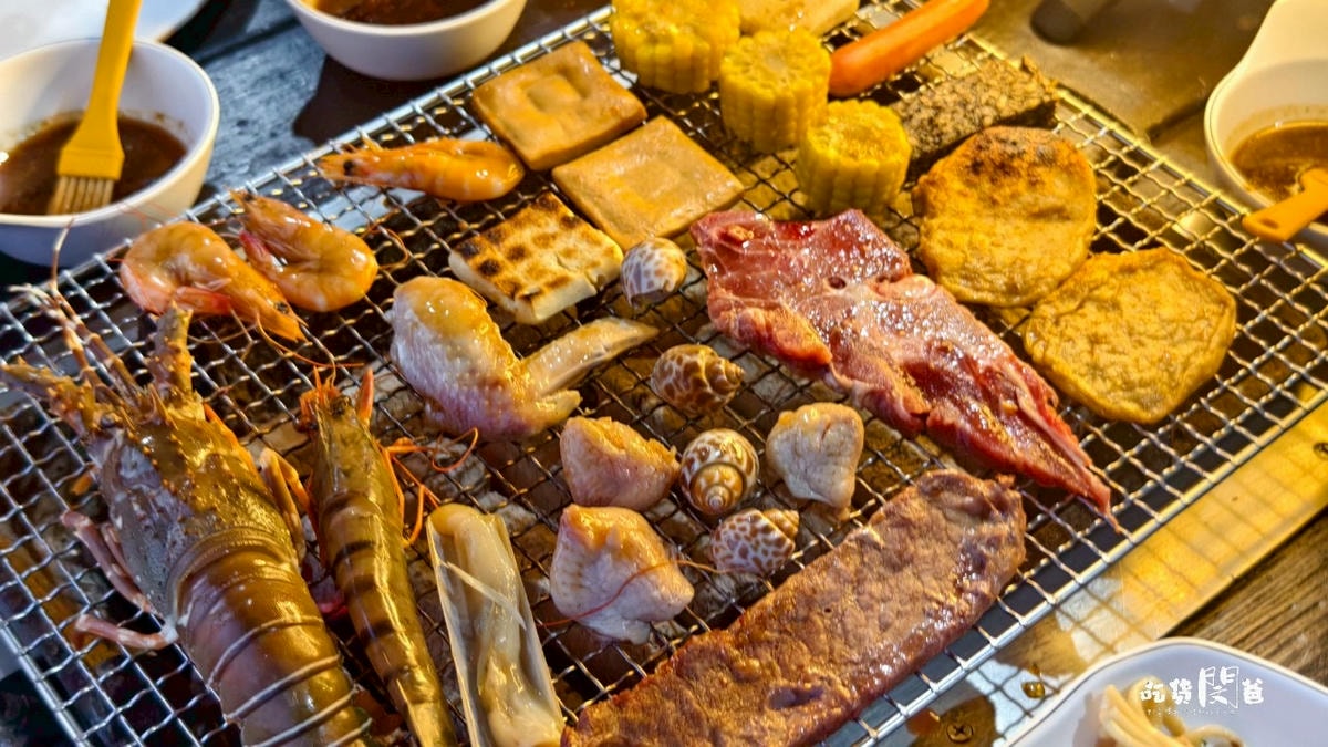 澎島之星｜澎湖吃到飽｜這間很狂！海鮮、肉肉吃到飽、胡椒鳳螺無限吃！口袋餅無限嗑！