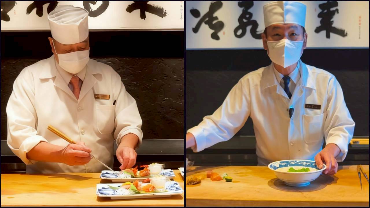 五十座日本料理｜高雄承億酒店25樓，高空中享受午間定食、無菜單料理，很愜意 !