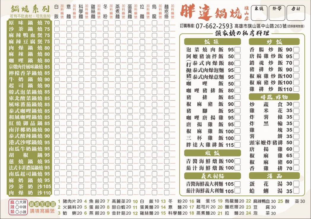 胖達鍋燒|高雄大社,鍋燒不是最強!但好吃,顛覆你認知的鍋燒麵,吃過嗎? - 第4張圖 胖達鍋燒|高雄大社,鍋燒不是最強!但好吃,顛覆你認知的鍋燒麵,吃過嗎?