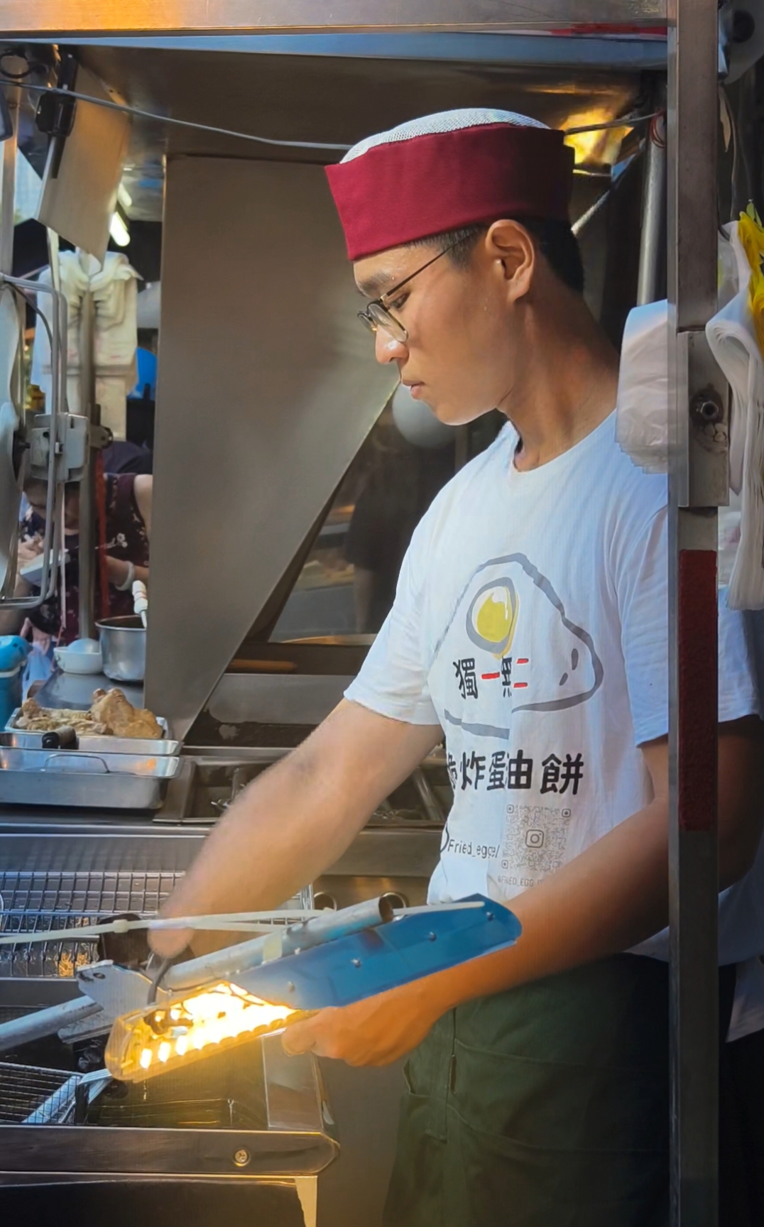獨一無二炸蛋蔥油餅｜高雄三民｜吉林夜市、高醫周邊最強台式下午茶點心宵夜！
