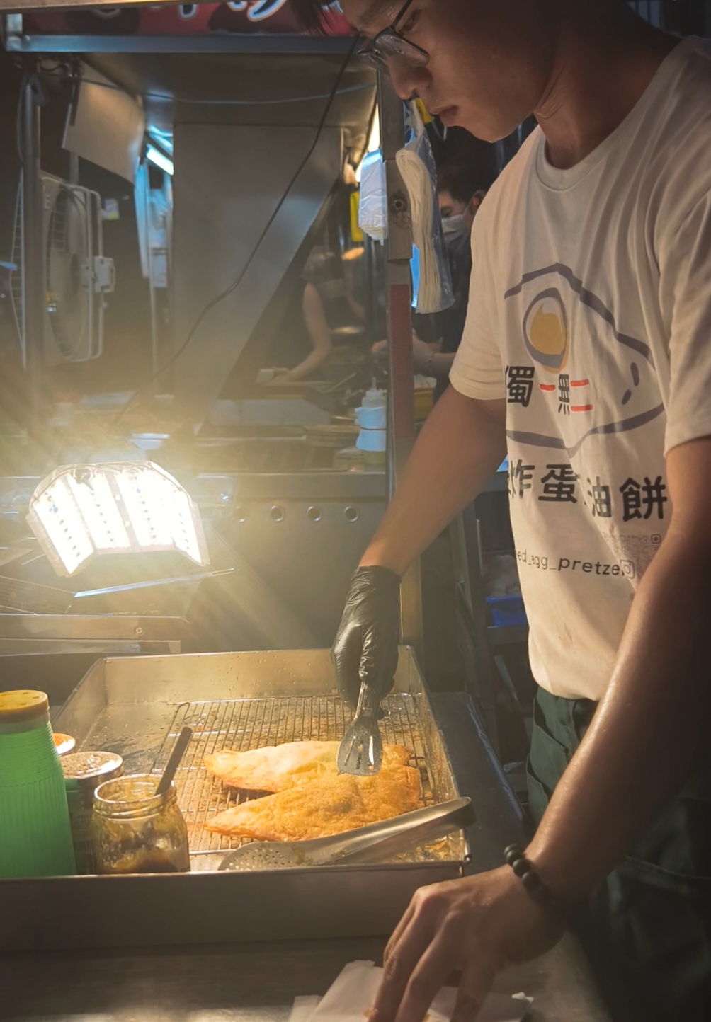 獨一無二炸蛋蔥油餅｜高雄三民｜吉林夜市、高醫周邊最強台式下午茶點心宵夜！