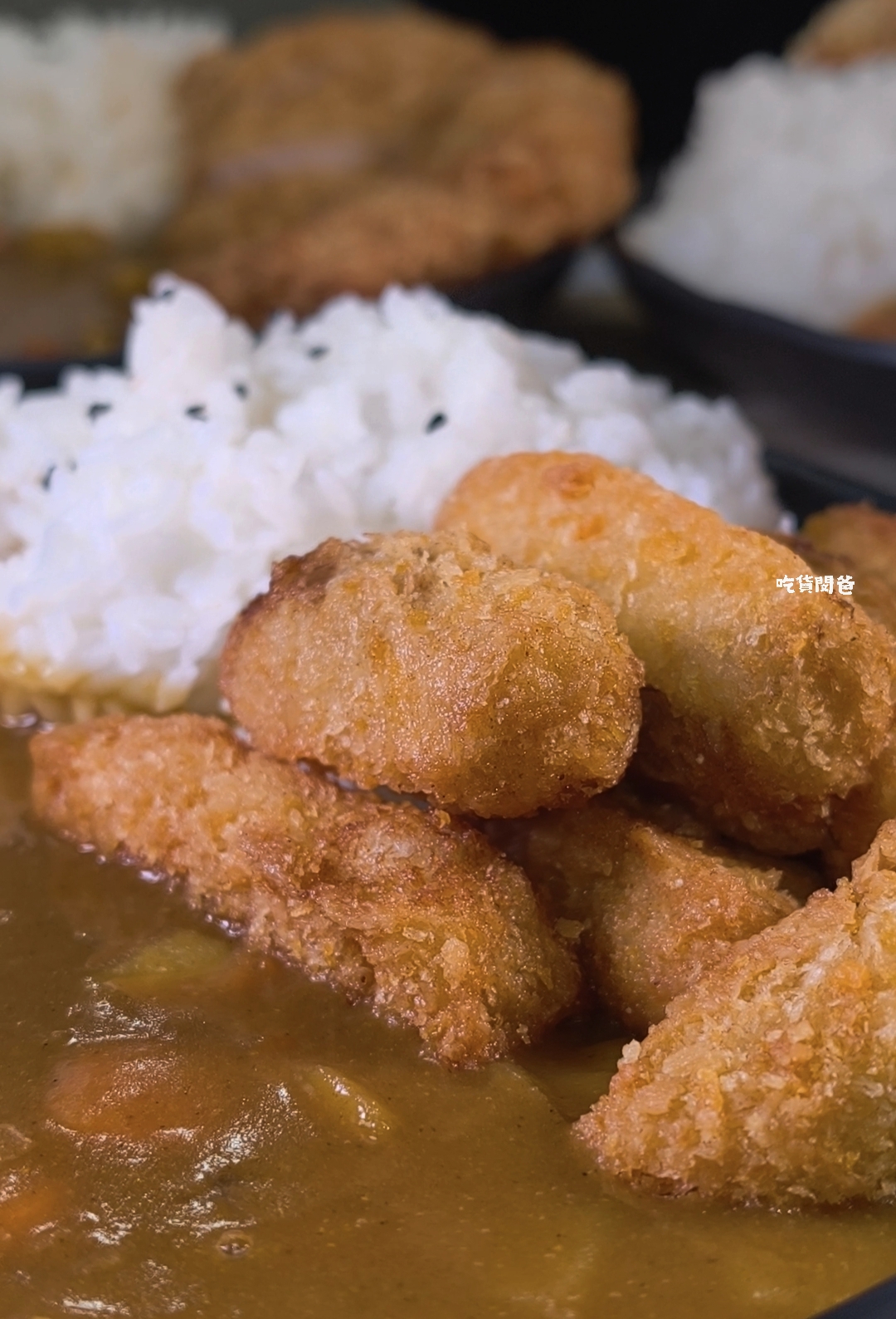 老闆不夠辣｜高雄最便宜的銅板價咖哩飯，海陸空霸王咖哩，蕭勒賀呷！